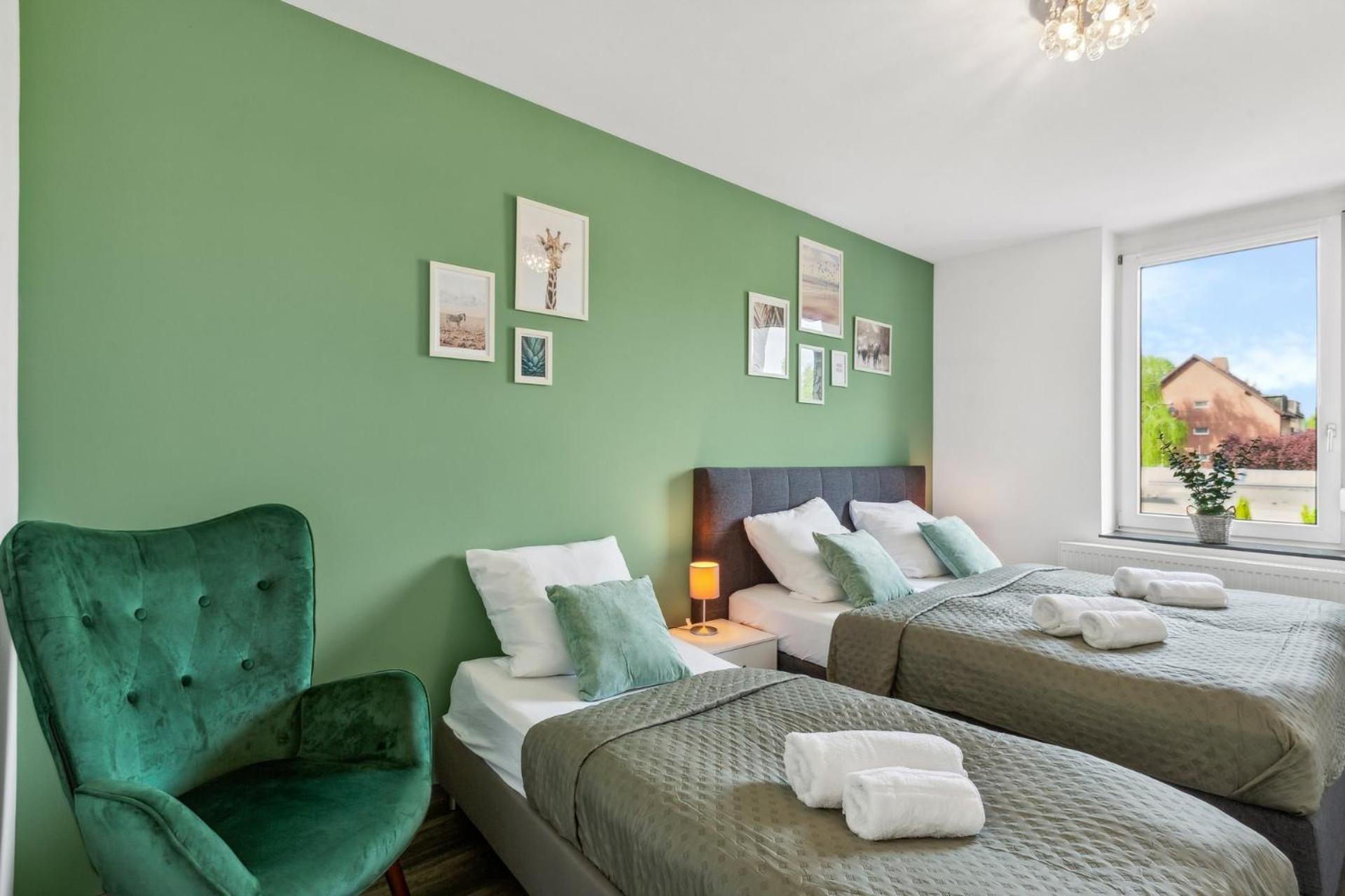 Elegant & Bright ~ Near Schalke 04 ~ Office ~ Free Parking! Apartment Гелзенкирхен Екстериор снимка